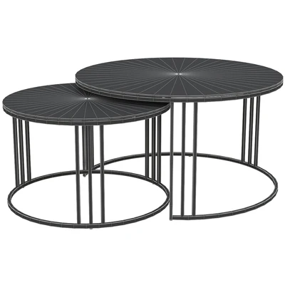 Coffee Table Mercury Halmar — Ver 2