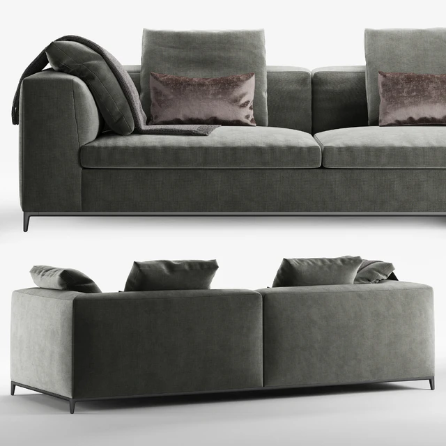B&B italia Michel Club sofa — Скачать