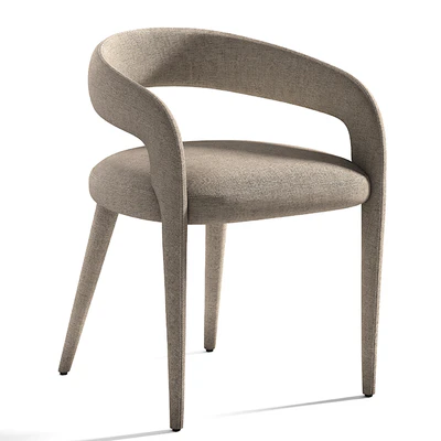 LISETTE GRAY DINING CHAIR — Ver 4