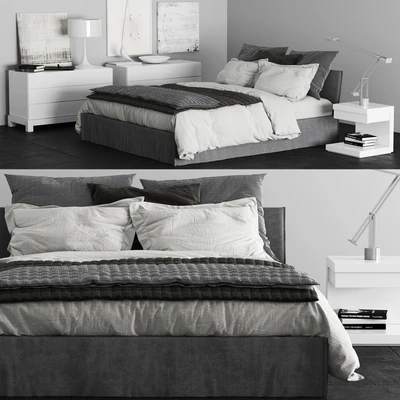Meridiani Fox Bed — Ver 1