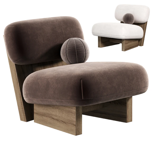 Jia Chair by Gabriel Abraham, кресла — Скачать