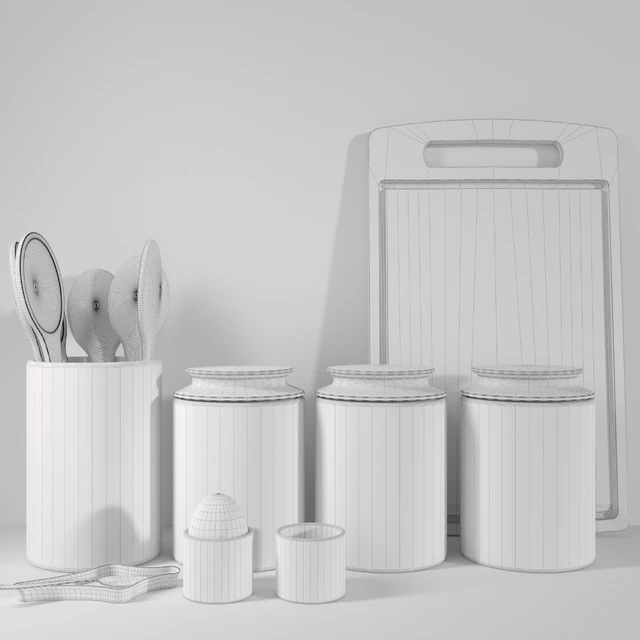 kitchen accessories set 01 — Скачать