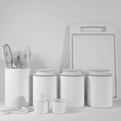 kitchen accessories set 01 — Вид 2
