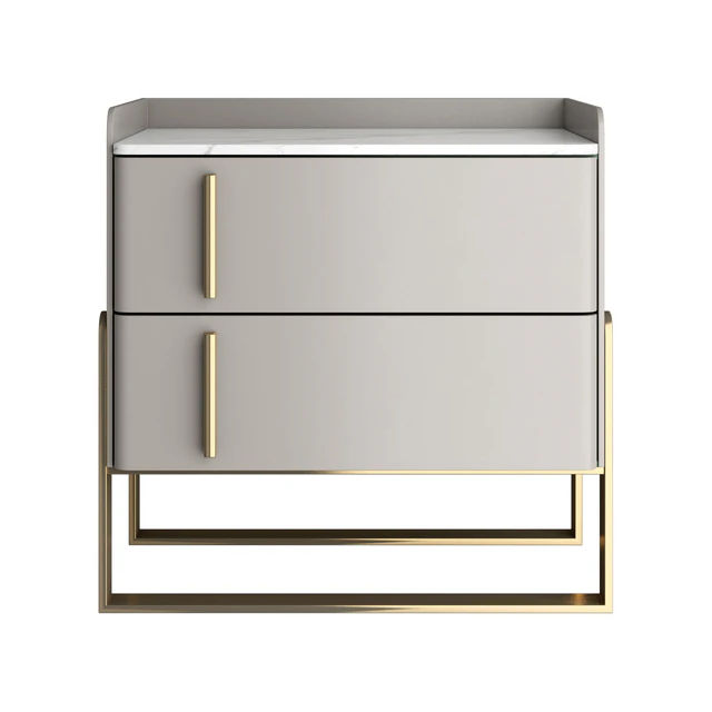 Light luxury bedside table — Descargar