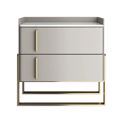 Light luxury bedside table — Ver 6