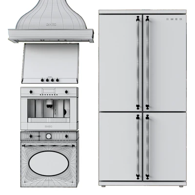 Smeg Coloniale Kitchen Appliances Collection — Ver 2