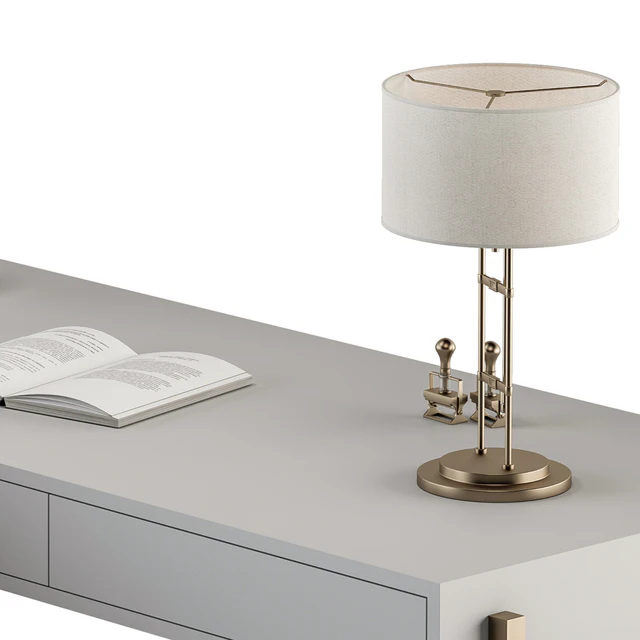 Home Office white and Gold Table - Office Furniture 282 — Скачать
