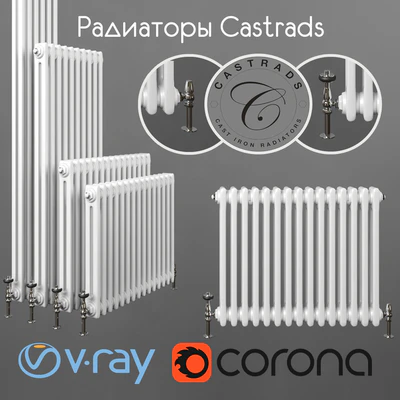 Radiators, steel Castrads, series Florence 2 — Ver 1