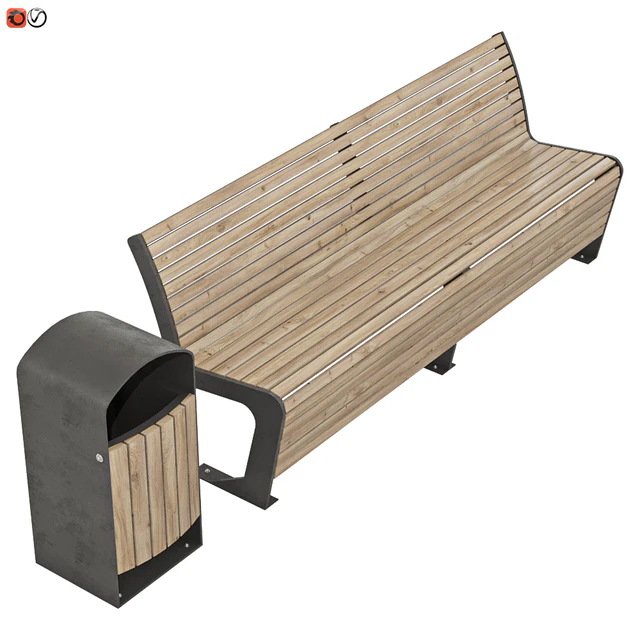 Set of Bench-urn 01 — Descargar
