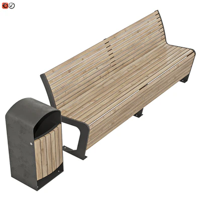 Set of Bench-urn 01 — Ver 3