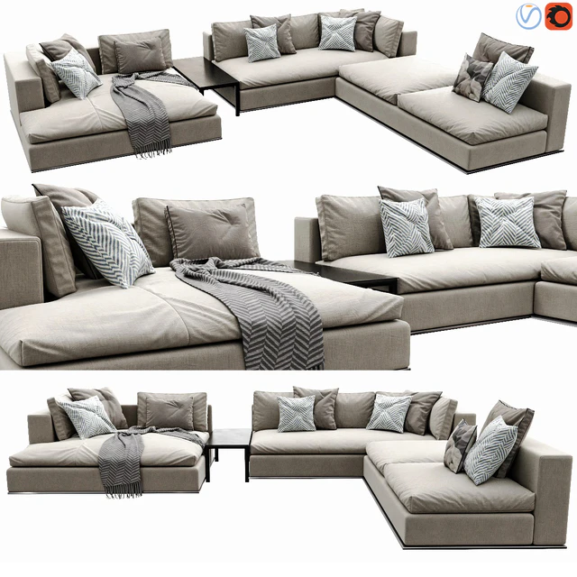 Minotti Hamilton Arrangement 07 — Descargar