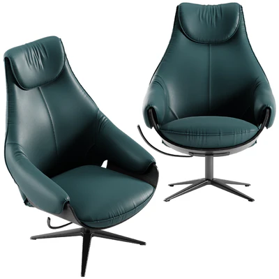 Leolux Cream armchair — Ver 6