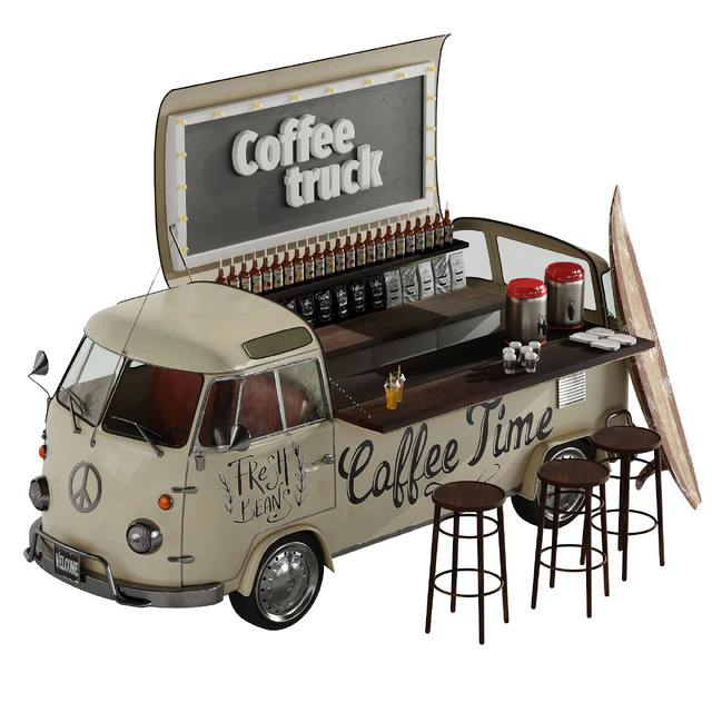 Food truck coffee — Descargar
