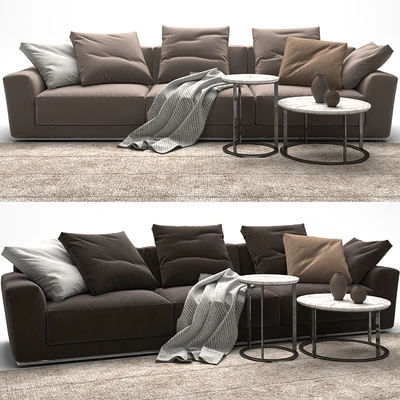 Luis Sofa - B & B Italia — Ver 1