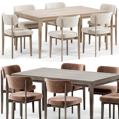 Seam Chair, Yunit Dining Table by Dantone Home — Вид 7