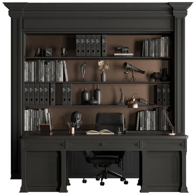 Boss Desk - Office Furniture 591 — Вид 1