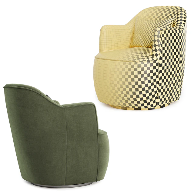 Dawes Swivel Accent Chair — Descargar