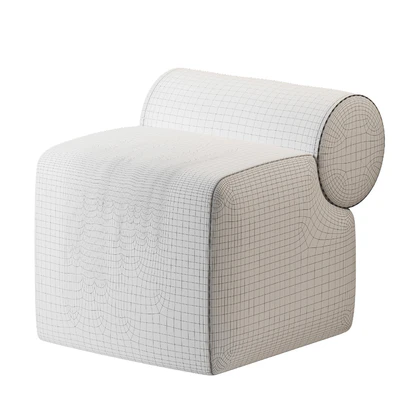 Kelly Wearstler Esfera Ottoman — Ver 5