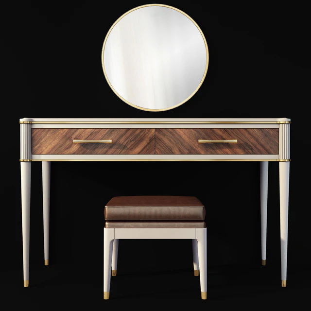 Dressing table / console with mirror Venice. Dressing table, vanity by Classico Italiano — Descargar