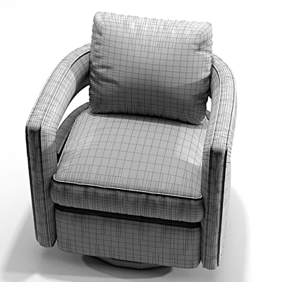 Kennedy Navy Swivel Chair — Вид 2