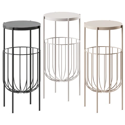 Eyrie Console Table Round by Hübsch Interior / Side table — Ver 1
