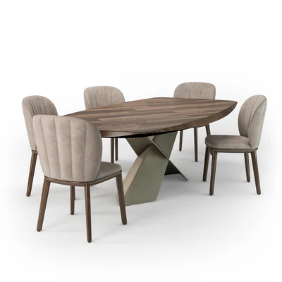 Cattelan Italia Tyron Wood Chrishell chair — Вид 5