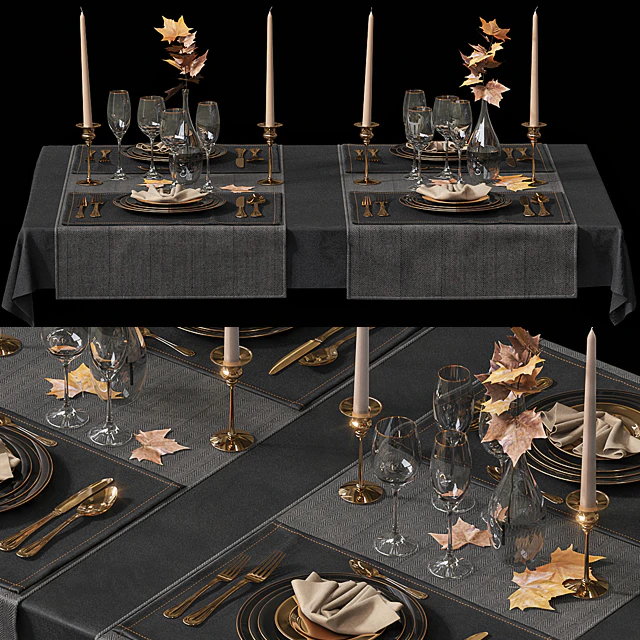Сервировка стола / Table setting 2 — Скачать