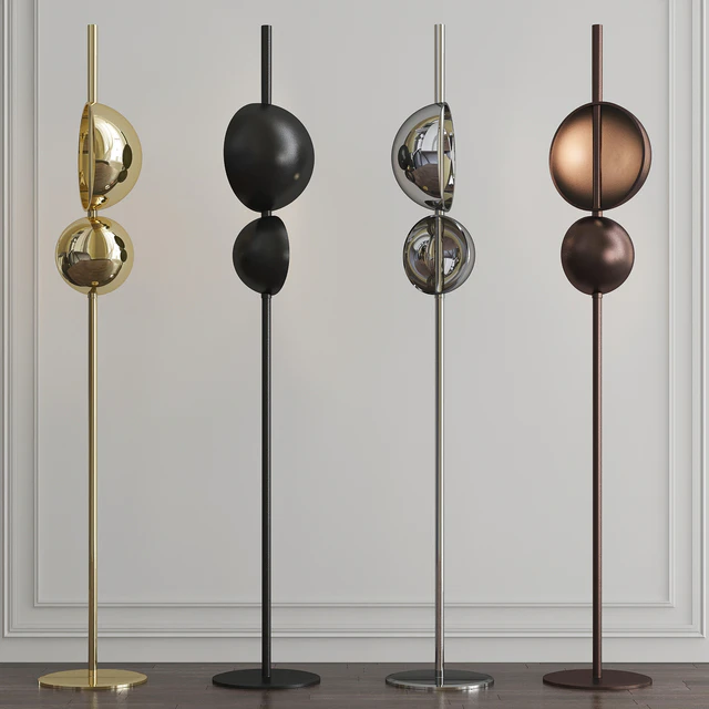 Superluna Floor Lamp Oluce — Скачать