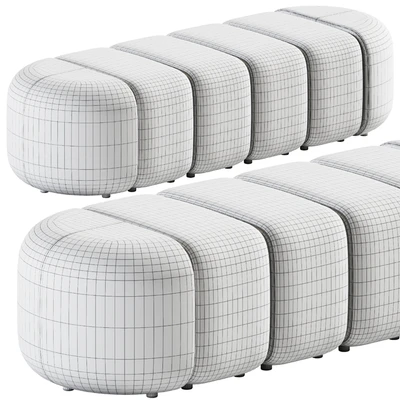 Set Module Pouffes by Bla Station / Pouf — Ver 2