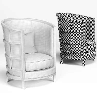 Barrel Chair Kate — Ver 3