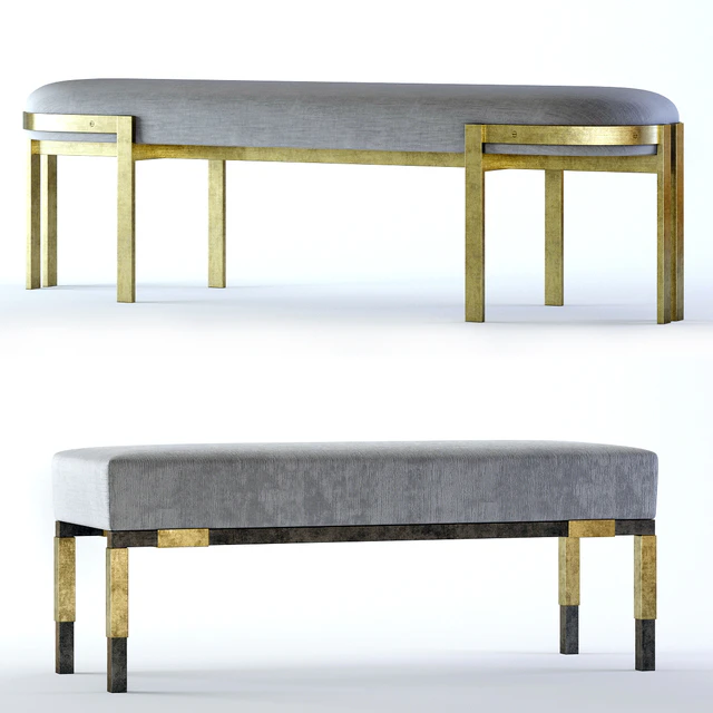 Kelly Wearstler Elliott and Larchmont Benches — Descargar