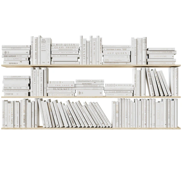 Set of books Books Beige 1 — Descargar
