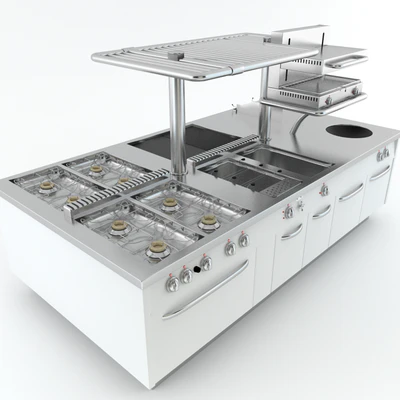 Modular Sensation cooking island — Ver 1