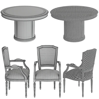 Ofifran art & mobile chair table — Ver 2