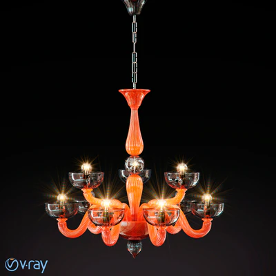 Люстры Vetri lamp Color\Cristallo 925/6+3 и 925/8 — Вид 1