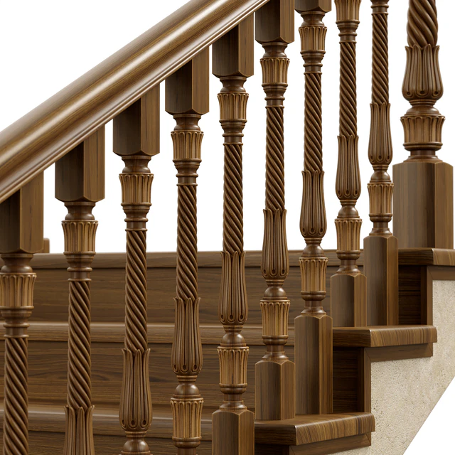 Wooden stairs 004 — Descargar