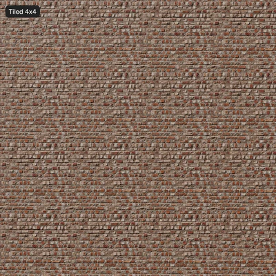 reclaimed english bond brick wall texture — View 5