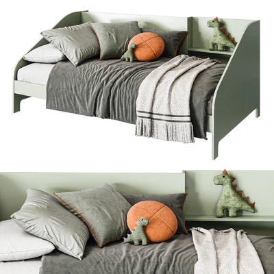 Bed with shelves Tagahe by LA REDOUTE INTERIEURS — Ver 1