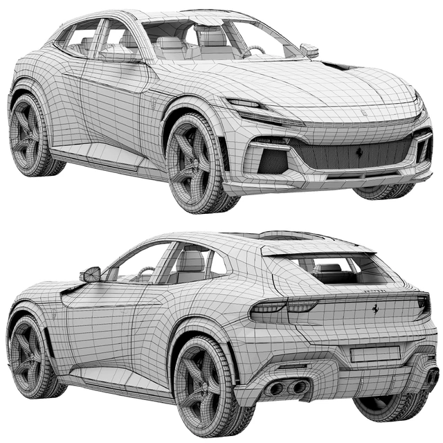 Ferrari Purosangue — Скачать