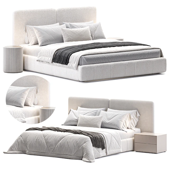 King Bed Frame with Drawers — Descargar