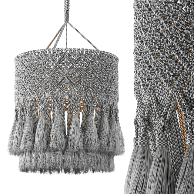 MACRAME Pendant Light 01 — Скачать