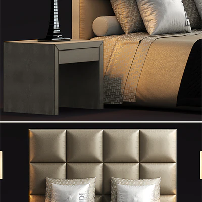 Кровать fendi casa diamante — Вид 3