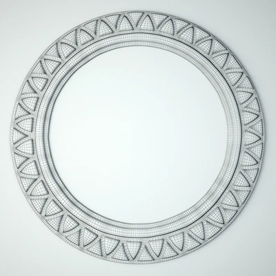 Inlay round mirror — Ver 5
