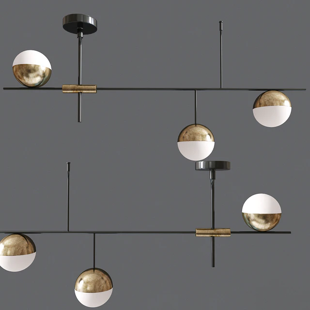 Mid Century Modern 3 Light — Скачать
