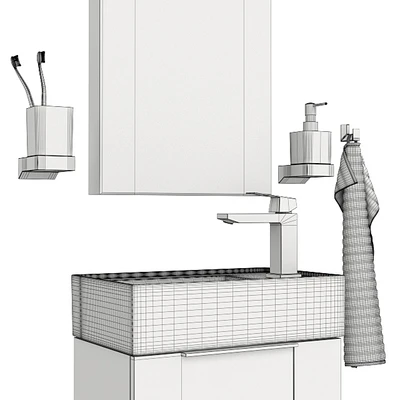 Mini-washbasin Laufen Kartell 815334 (815335). — Ver 3