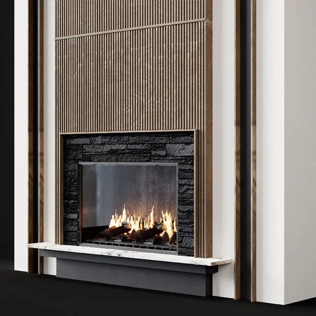Fireplace modern 84 — Скачать