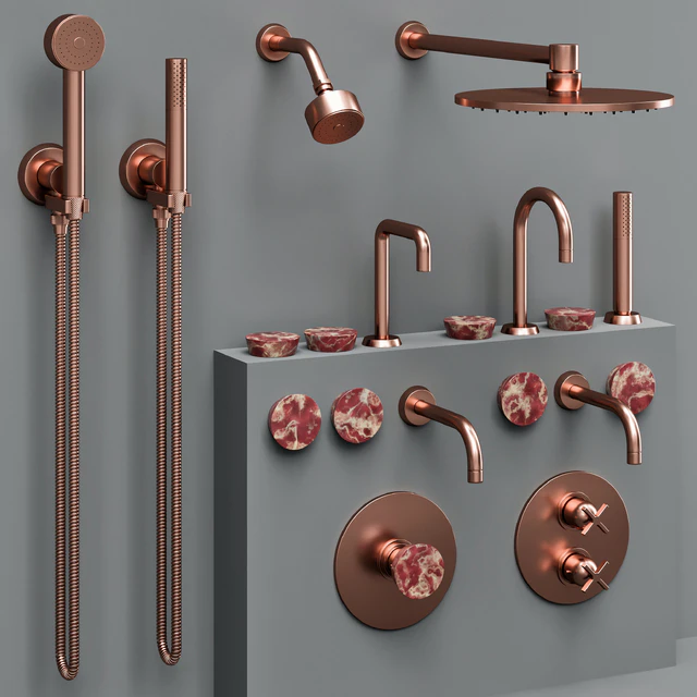 the watermark collection ZEN bathroom faucet set — Скачать