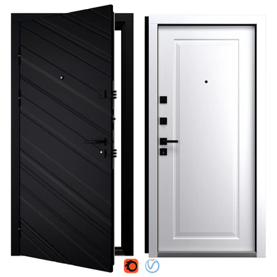 Entrance metal door Rain (Abvehr) — Ver 1