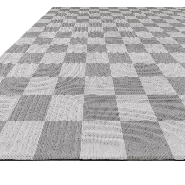 Maisie Cream and Ivory Textured Tribal Rug — Скачать