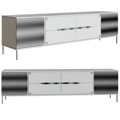 Тумба под ТВ Glam TV Media Console Консоль — Вид 2